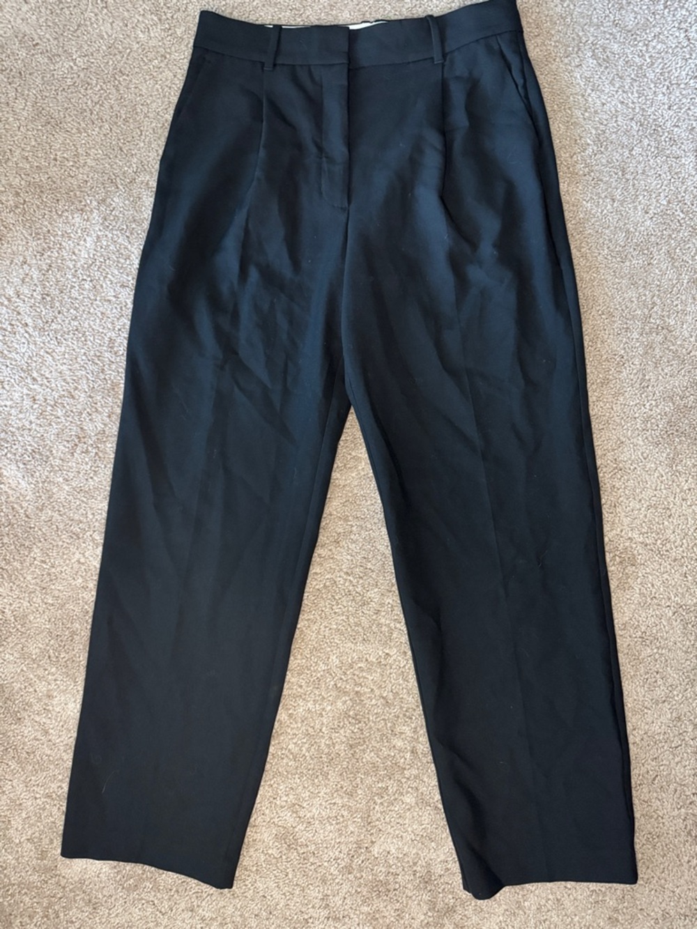 Wilfred Black Tailored High-Rise Dress Pants